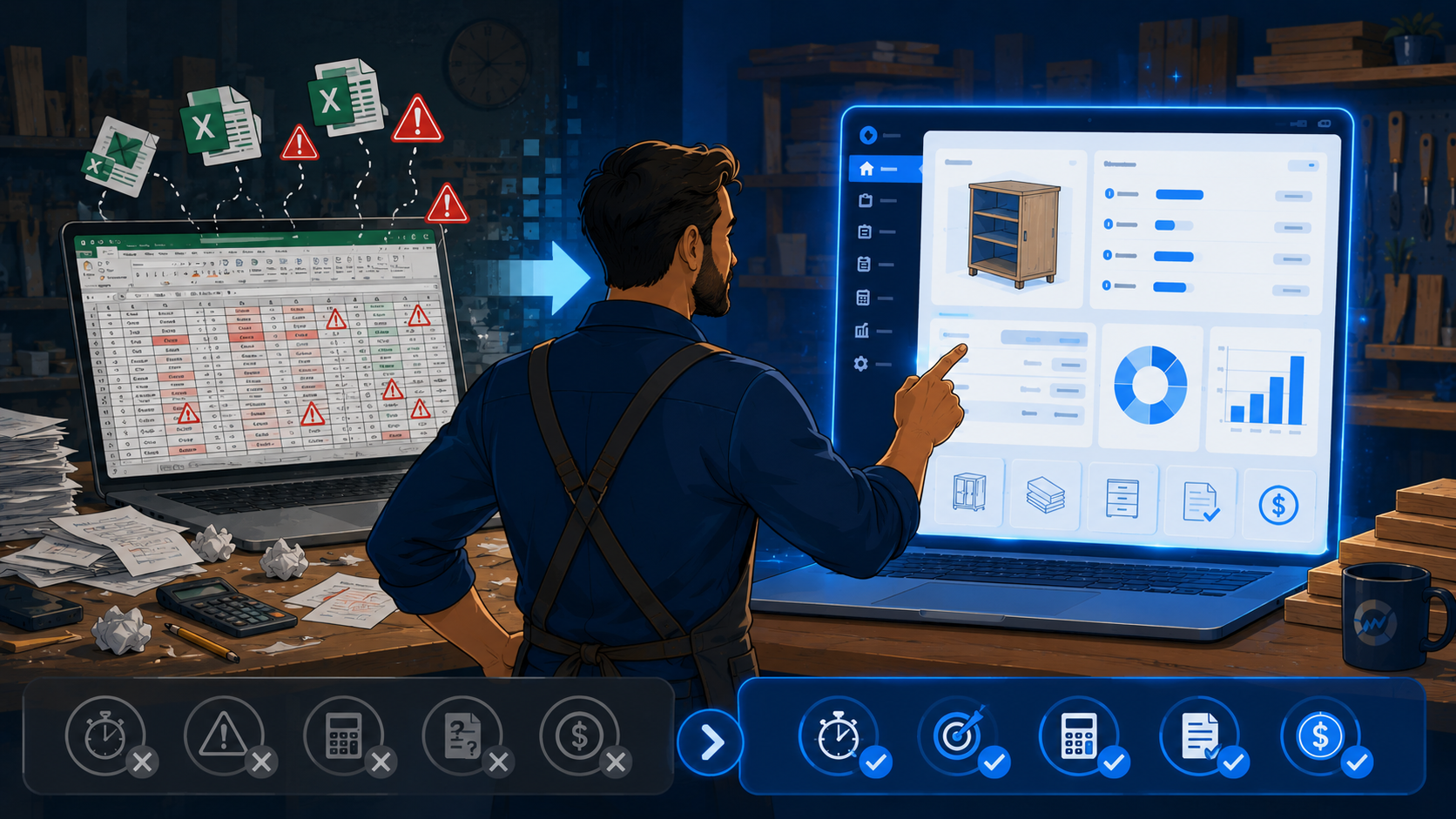 Software de orçamento para marcenaria